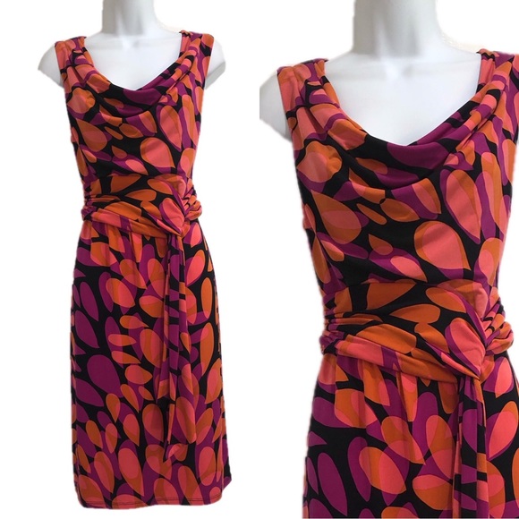 maggy L Dresses & Skirts - Maggy L women’s faux wrap dress size 8